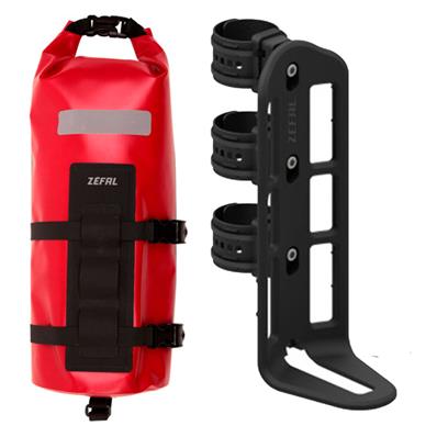 Bolsa e Suporte de Garfo, Zéfal Z Adventure Fork Pack, Tpu, Impermeável, Suporte Fibra / polipropileno, Fixação com Velcro, 365mm, 6 Litros – foto 1