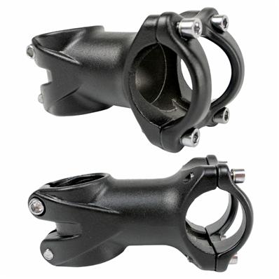 Suporte de Guidão, Hs06,1,8x70mm, 6 de Angulação, Alumínio, Preto – foto 1