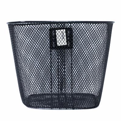 Cesta Aro 24 Grande [28x22x22cm] Aço Encapado Preto com Suporte e Haste Logan – Jogo – foto 1