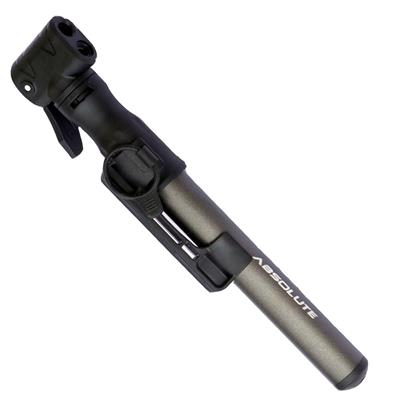 Bomba de Mão, Absolute Nero Pro, 80 Psi, Alumínio, Schrader / presta, Cinza / preto – foto 1