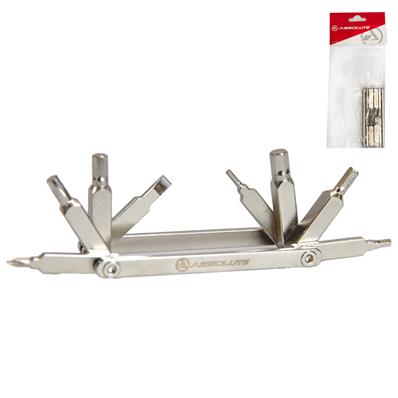 Canivete, 8 Funções, Absolute Slim 8, Allen 2/3/4/5/6mm, Fenda, Philips, Torx T25, Aço – foto 1