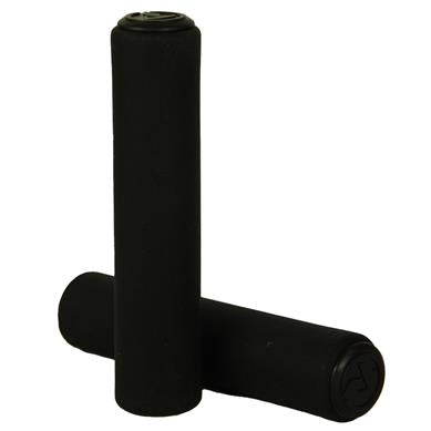 Manopla, Absolute Sg4, Silicone, com Tampas Guidão, 135mm, Preto – Par – foto 1