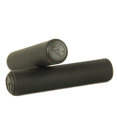 Manopla, Absolute Sg4, Silicone, com Tampas Guidão, 135mm, Preto – Par – foto 2
