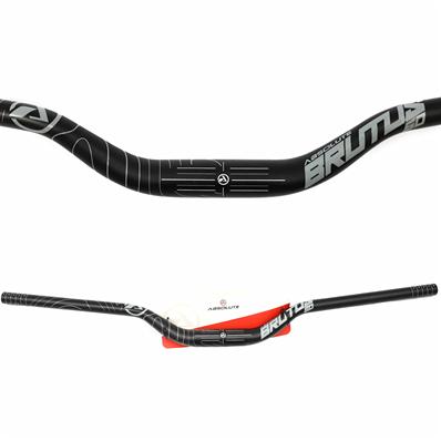 Guidão, Alumínio, Mtb, Absolute Brutus 50 780mmx31.8mm, Altura 50mm, Ângulação para Trás 9º, para Cima 5º, Dupla Espessura, Preto – foto 1