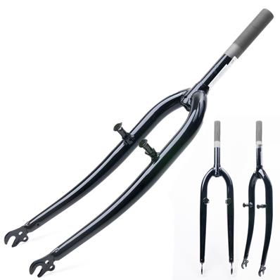 Garfo 26 Mtb Aco Conificado com Pivo 22mm - Canote 160mm - Rosca 80mm
