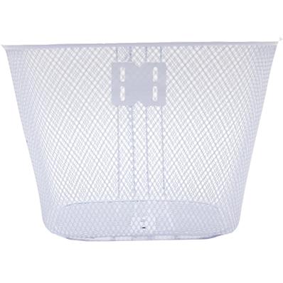 Cesta Aro 26 Oval Média [31.5x23x22cm] Aço Encapado Branco com Suporte e Haste – Jogo – foto 1