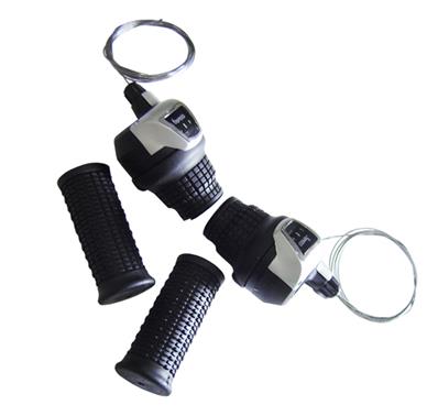 Alavanca Grip-shift, K36b, 18v, Index, com Manoplas, com Cabos, com Conduites, com Display Yamada – Par – foto 1