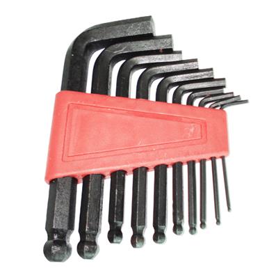 Chave Allen Kl-9702l 1 5 a 10mm (10 Peças) com Ponta Bola [1 5/2/2 5/3/4/5/5 5/6/8/10] Kenli – Jogo – foto 1