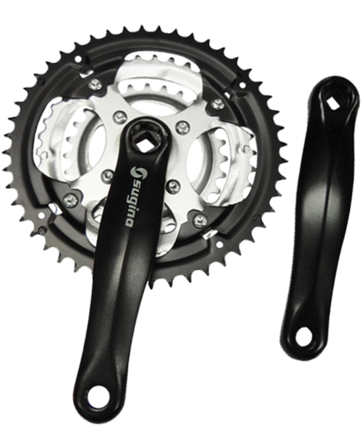 Pedivela Aluminio 170Mm Preto - Sugino Bike
