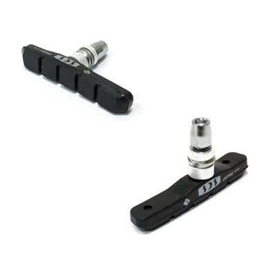 Sapata de Freio MTB 908V 70mm Preto para V-Brake, Parafuso e Porca Allen