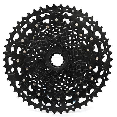 Cassete, 11v, 11-50d, Aço / alumínio, Sun Race Ux400, com Cues / linkglide, Preto Sunrace – foto 1