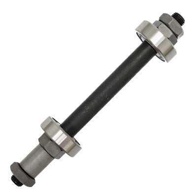 Eixo Usinado Furado, Traseiro 145mm com Espaçador, 73mm Entre Batente, 2X Rolamentos 6200 2RS Pusai – foto 1