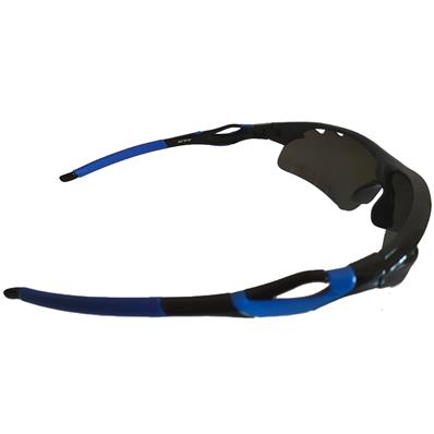 Óculos, Gti 820, Armação Preto, Lente Espelhado Azul / verde, Proteção Uv400, com Estojo – foto 2