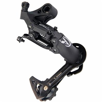 Câmbio Traseiro, 7V, Absolute Wild Sport, Cog Max 34t, Cap Total 45t, Comp / shimano, Cage Aço, Preto, sem Cx – foto 1