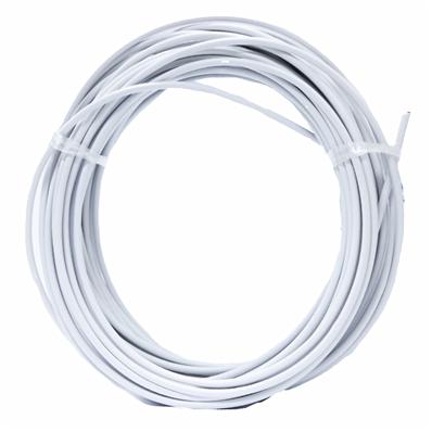 Conduite Encapado Branco, 20 Metros x 5mm, com Teflon Tangshan – foto 1