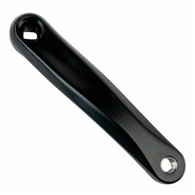 Pedivela Mtb Alumínio, 170mm, Encapado Preto, Esquerdo Logan – foto 1