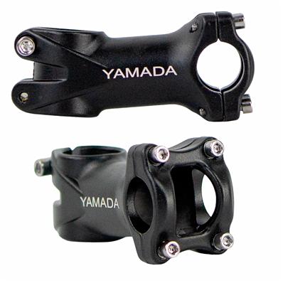 Suporte de Guidão, Ahead, Hs06,5,4x80mm, Alumínio Preto Fosco, 4 Parafusos Yamada – foto 1