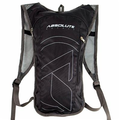 Mochila Hidratação, Absolute Outfit Nero, com Reservatório 2 Litros, Apito Emerg, Ajuste Alças, com Refletivo, Fecho Peito, Poliester / pu – foto 1