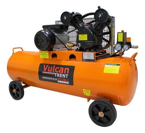 Compressor Ar 150l 3hp 8 Bar 116 Psi 15 Pes 127v Vc150-2