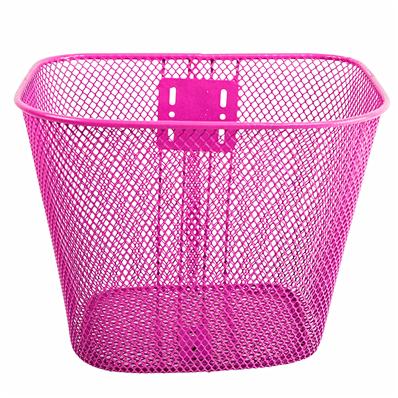 Cesta Aro 20 Oval [27x20x20cm] Aço Encapado Rosa com Suporte e Haste – Jogo – foto 1