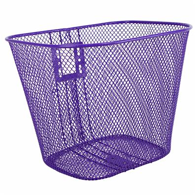 Cesta Aro 20 Oval [27x20x20cm] Aço Encapado Roxo com Suporte e Haste – Jogo – foto 1