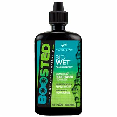 Lubrificante de Corrente, Finish Line Boosted Bio Wax Wet, Base Vegetal, Repele Sujeira, Terrenos Úmidos, 60ml – foto 1