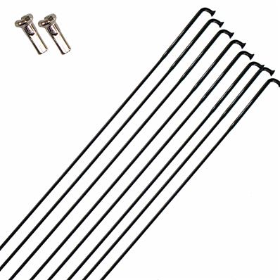 Raio, Aero, Inox, 275mm, Absolute Prime R, com Nipple 12mm, Latão, 1 Grosa, Preto – foto 1