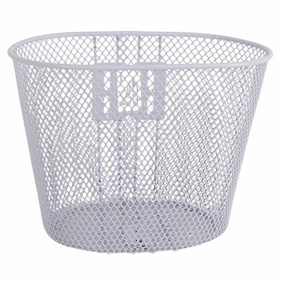 Cesta Aro 16 Oval Aço Encapado Branco com Suporte – Jogo – foto 1