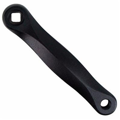 Pedivela Mtb Alumínio, 170mm, Encapado Preto, Esquerdo Longheng – foto 1