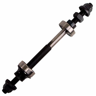 Eixo Usinado, Cubo Traseiro, Absolute Brutus 2, Aço, 3/8x135x200mm, com 2 Rol Selados / end Caps – foto 1