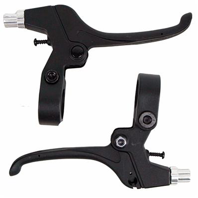 Maçaneta Freio, Mirim, absolute JR, Disc / v-brake, Anatômica para Crianças, Alcance 72mm, para Aro 12/16/20/24, Nylon, Preto – foto 1