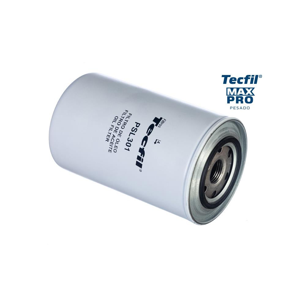 Filtro de Óleo Tecfil PSL301 Mercedes LA 1418/LK 1414/L 2318/L 1418/1214 K/L 1620/1418 E/L 1418 E/LK 1318/1718/LK 1620/OF 1618/1718 A/OF 1721/L 1218