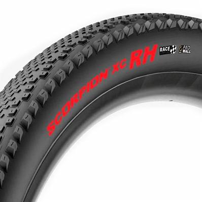 Pneu, Kevlar, 29x2.40, Pirelli Scorpion Xc Rh Vermelho, Tubeless, Carcaça Prowall, 120tpi, Composto Race XC, 690g – foto 1