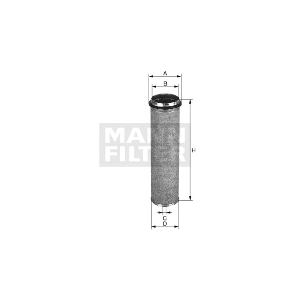 Elemento Filtro de Ar Mann-filter CF700 Mercedes OH 1313/OH 1420/L 709/O 371/OF 809/OH 1419, Toyota Bandeirante, VW 7-90 S, Ianor Ônibus