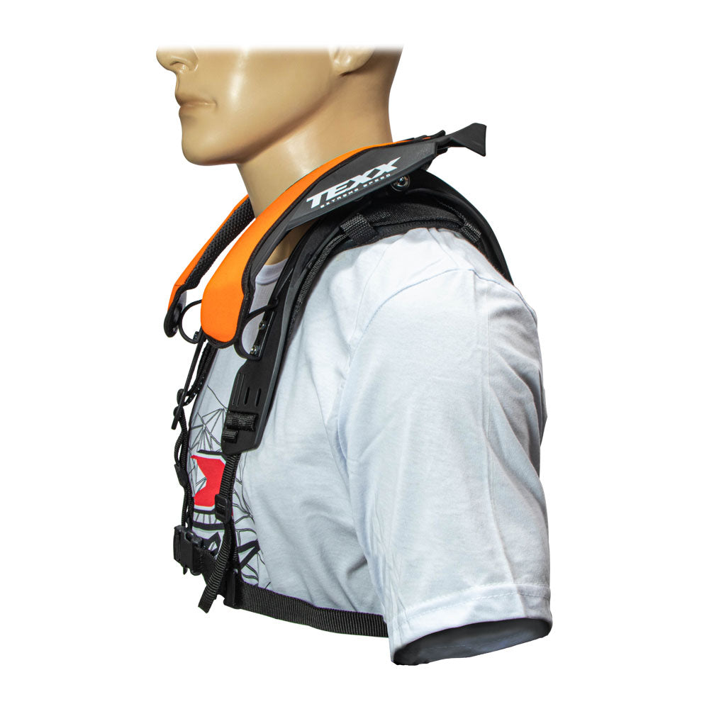 Protetor de Pescoço Texx - Neck-Brace - Laranja – foto 5