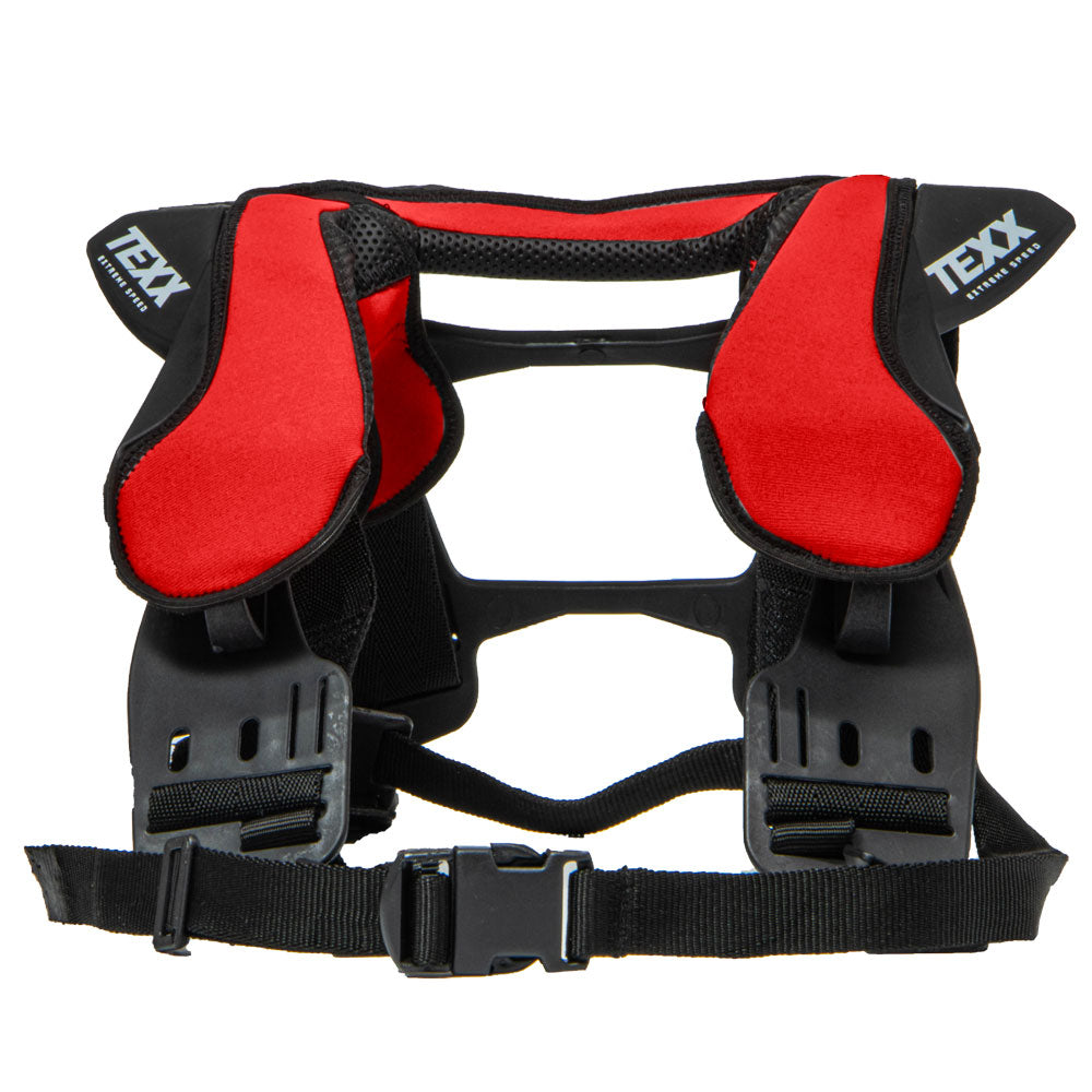 Protetor de Pescoço Texx - Neck-Brace - Vermelho – foto 1