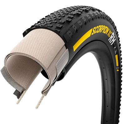 Pneu, Kevlar, 29x2.40, Pirelli Scorpion Race Xc Rh Team Edition (logo Amarelo), Carcaça Prowall, 120tpi, Composto Smartgip, 785g – foto 1
