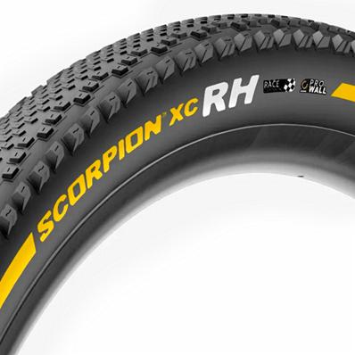 Pneu, Kevlar, 29x2.40, Pirelli Scorpion Race Xc Rh Team Edition (logo Amarelo), Carcaça Lite, 120tpi, Composto Smartgip, 710g – foto 1