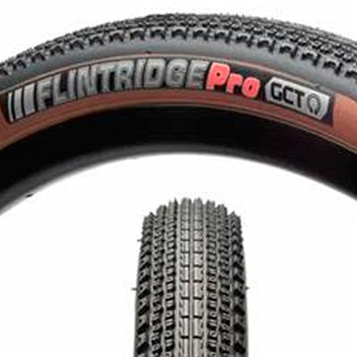 Pneu, Kevlar, 700x35c, K1152, Kenda Flintridge Gct (gravel), 120tpi, Café Skin, Composto Duplo, 480g – foto 1