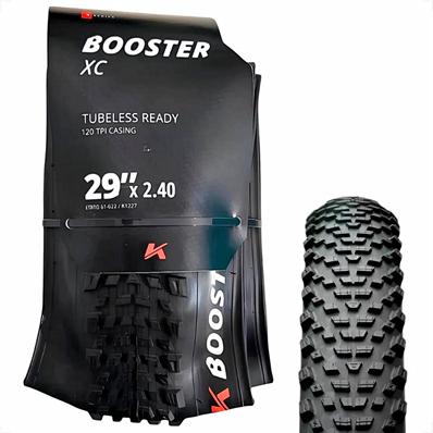 Pneu, Kevlar, 29x2.40, K1227 Kenda Booster Sct (xc), 120tpi, Preto, 710g – foto 1