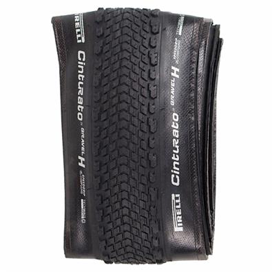 Pneu, Kevlar, 700x45, Pirelli Cinturato Gravel H Tlr, Carcaça Techwall Gravel 60tpi, Speedgrip Compound, Preto, 530g – foto 1