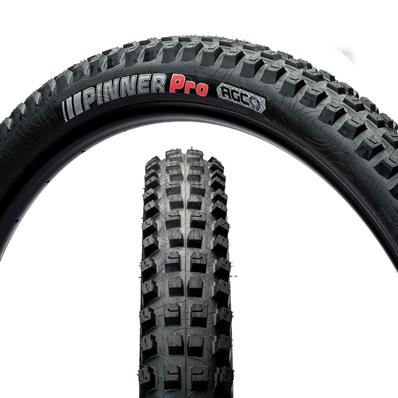 Pneu, Kevlar, 27.5X2.40 K1241, Kenda Pinner Pro, Agc (dh), 60tpi, Preto, Preto, 1210g – foto 1