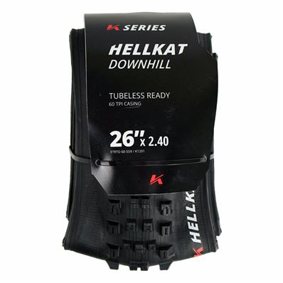 Pneu, Kevlar, 26 X2.40, K1201, Kenda Hellkat Agc (dh), 60tpi, Preto, 1130g – foto 1