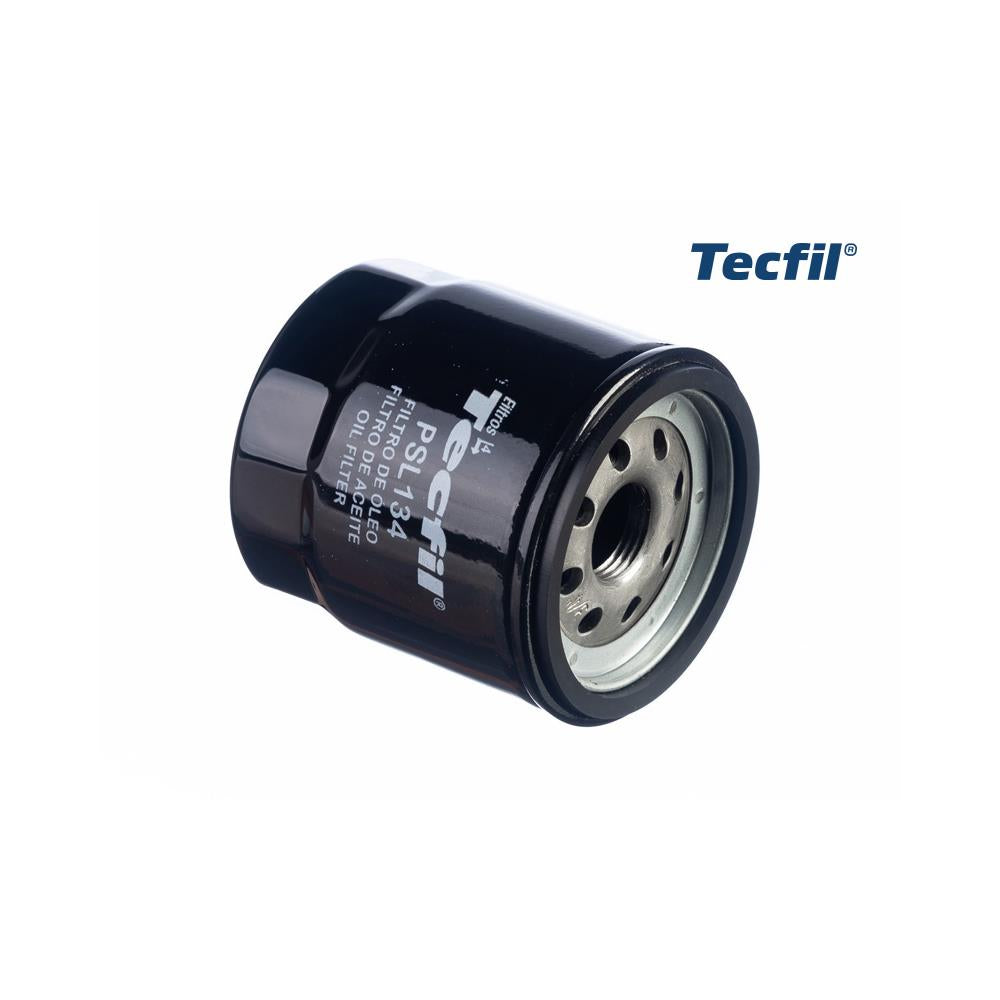 Filtro de Óleo Tecfil PSL134 Chery Tiggo 3X/QQ, Lifan Foison/530/620/320/X60, Effa Motors Ulc Picape/M-100/Ulc Furgão/Start Picape/Ruiyi