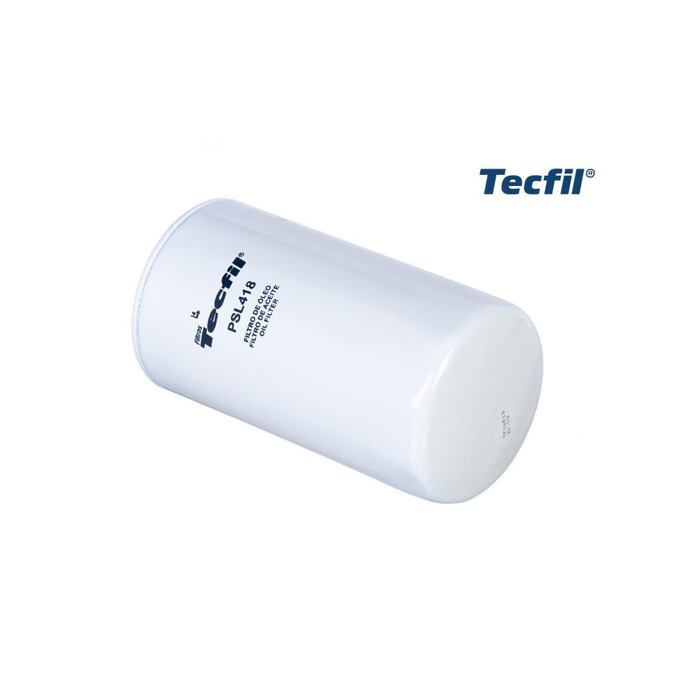 Filtro de Óleo Tecfil PSL418 New Holland TS 100 4X4 Cana/TM 140/TS 90 4X4/TM 165 4X4/TS 100 4X4/TM 135 4X4, Volvo B 58/B 58 Rodoviário