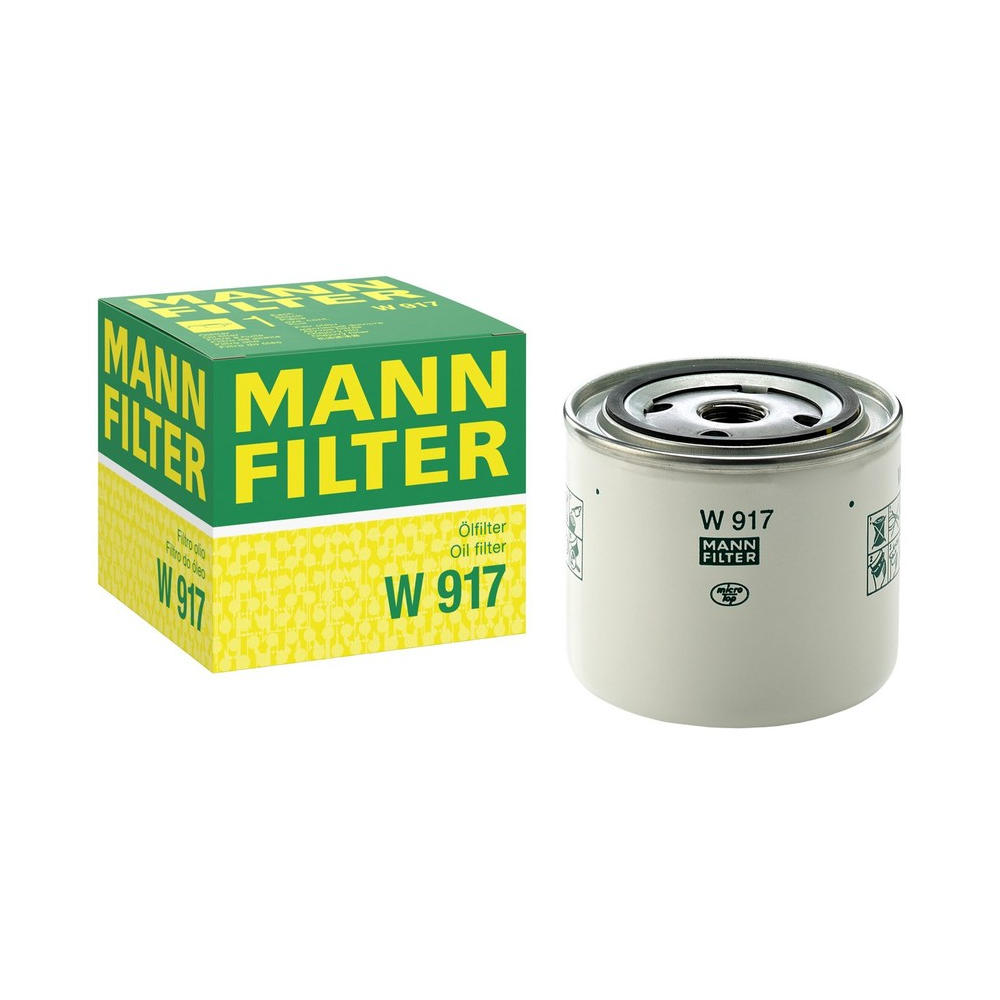 Filtro Blindado Óleo Lubrificante Mann-filter W917 Volvo S70/FH 12 420/FM 12 340/NH 12 420/NH 12 380/B 10 M/FM 12 380/NH 12 460/B10 M/850/FH 12 380