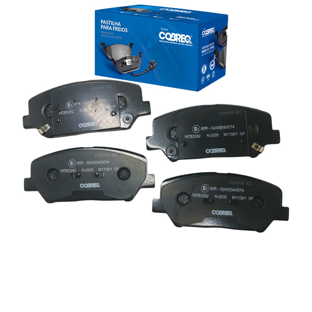 Pastilha de Freio Cobreq N-2005 Hyundai Azera, Kia Optima