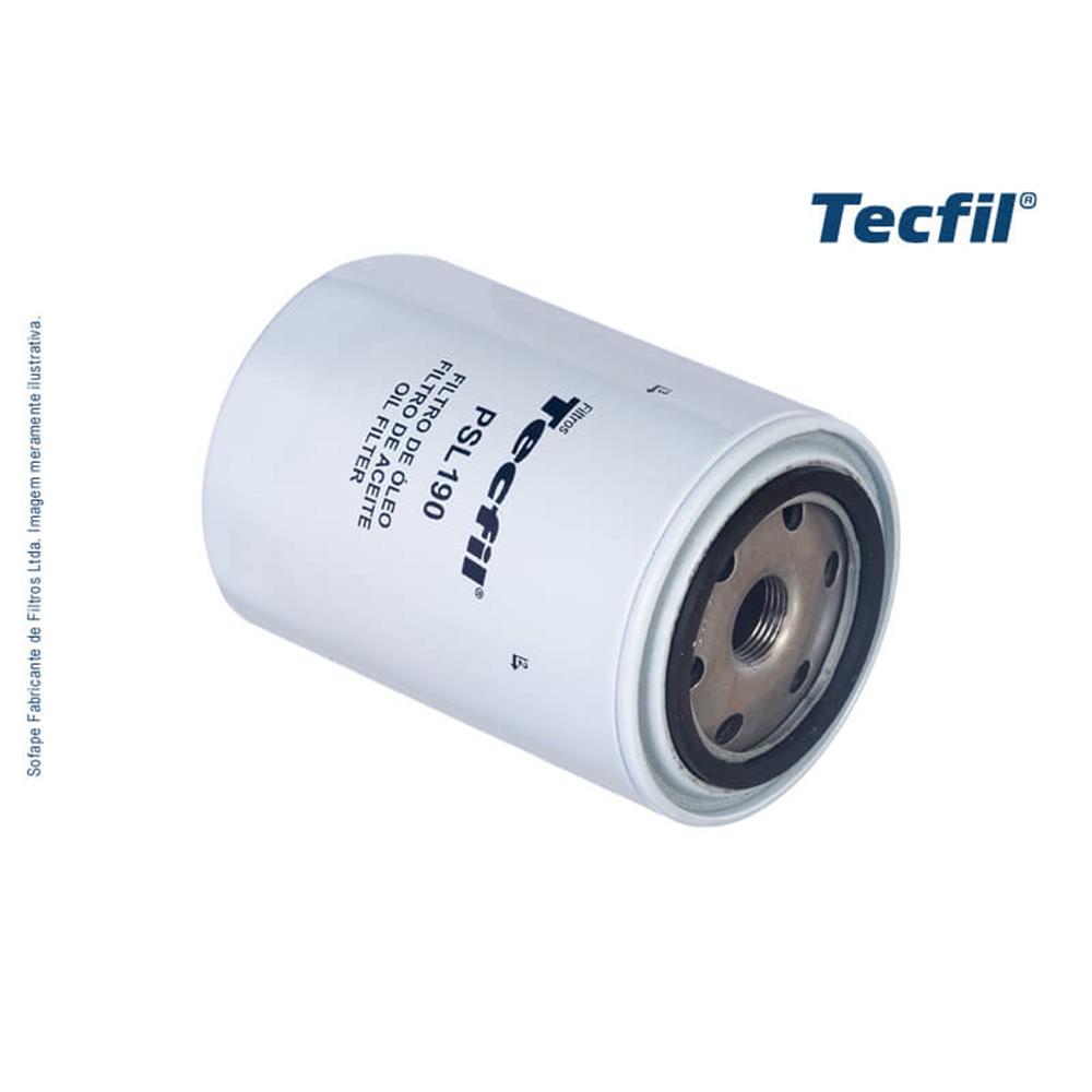 Filtro de Óleo Tecfil PSL190 John Deere 7500 4X4/5090 E/6125 J/5403 4X4/S 550/6100 J/5085 E/5700 4X4/6300 4X4/6415 4X4/5403 4X2/5403 B 4X4/5303 4X4