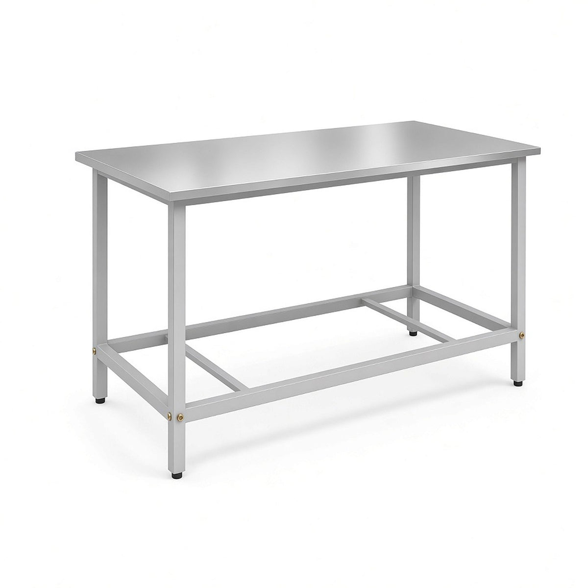 Mesa de Bancada Inox Saro MI120 120x50 cm com Prateleira