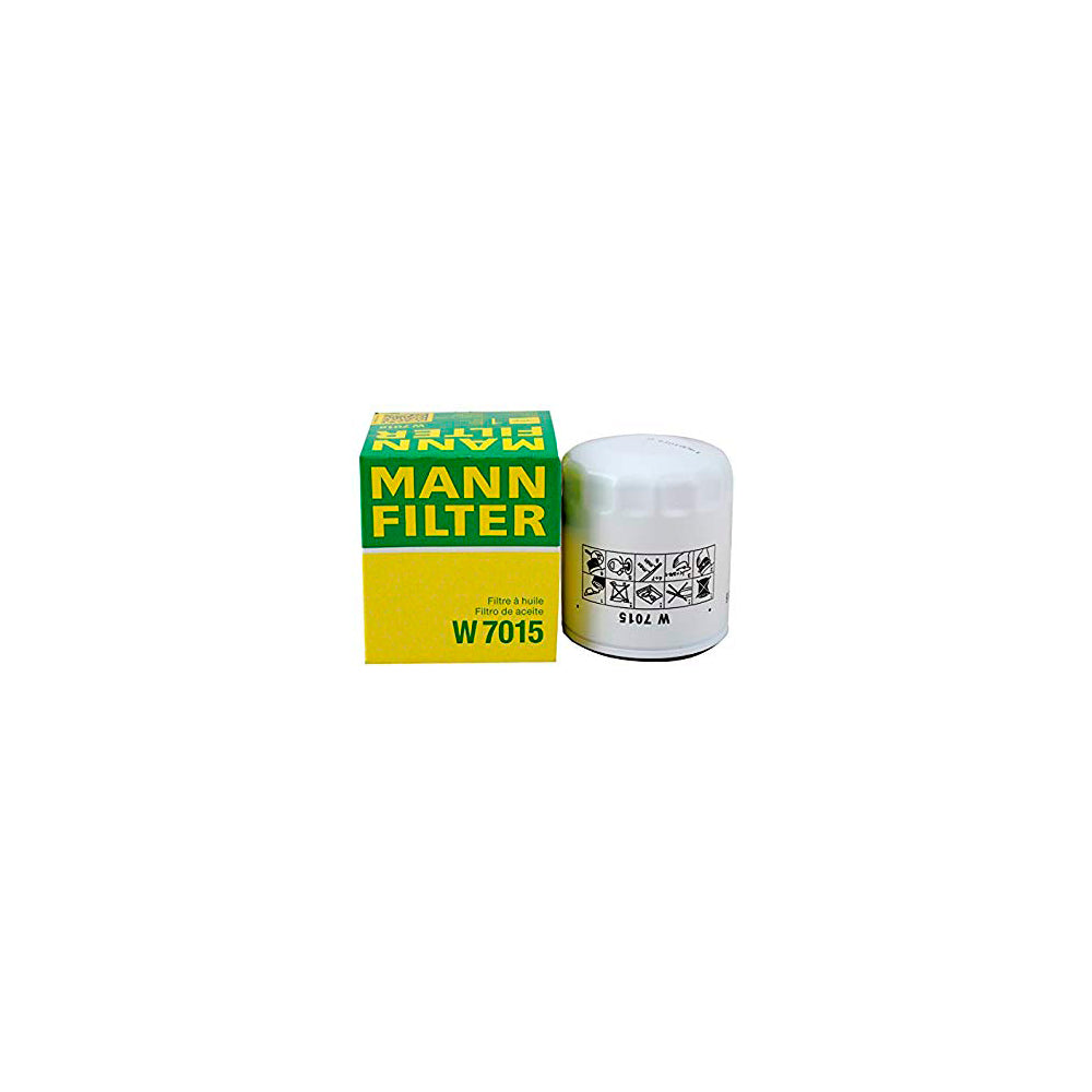 Filtro Blindado Óleo Lubrificante Mann-filter W7015 Ford Ecosport/Focus/Fusion/Ranger/Bronco Sport/Mondeo/Fiesta/Maverick